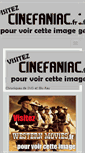 Mobile Screenshot of cinefaniac.fr