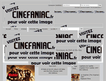 Tablet Screenshot of cinefaniac.fr